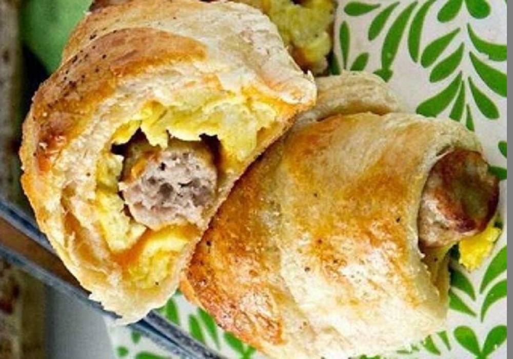 Sausage, Egg and Cheese Breakfast RollUps Can U Still Hear Me